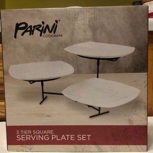 Parini Serving Plate Set New
